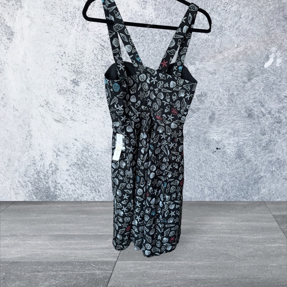 Seashore Spectacular Fit and Flare Dress with adjustable straps  NWT - Picture 3 of 7